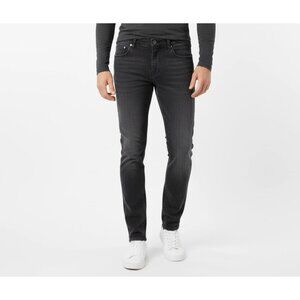 Tripp Nyc Men's Black Denim Skinny Pants Goth Punk Grunge Metal Jeans Size 12 T